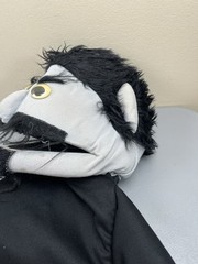 Vtg Man Hand Puppet Cloth Approx 18” Tall Broadman Supplies Nashville TN 1977