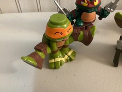 Lot of 5 Teenage Mutant Ninja Turtles Stackable Mystery Figures 2016 TMNT