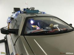 2018 Sideshow Back To The Future Levitating DeLorean – Kids Logic Company – NEW
