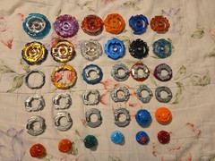 Lot Of Beyblade Burst Hasbro Takara Tomy Layers Discs And Drivers