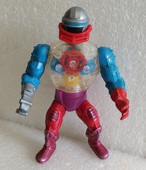 VINTAGE 1984 MOTU MASTERS OF THE UNIVERSE HE-MAN ROBOTO 100% w/COMIC