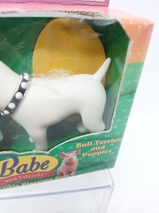 1998 Babe And Friends Pig In The City Bull Terrier & Puppies Collection New