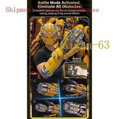 IN US ！！ Transformers Bumblebee Arm 1:1 Wearable Voice Control LED Light Hand