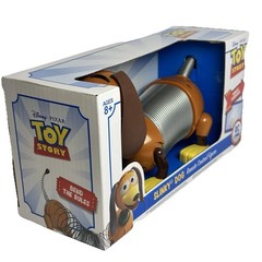 Disney Pixar Toy Story Slinky Dog Remote Control Figure Walks Forward Rc 27mhz
