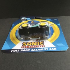 Sonic The Hedgehog Pull Back Calamiti Car – Silver The Hedgehog- Series 1 – New
