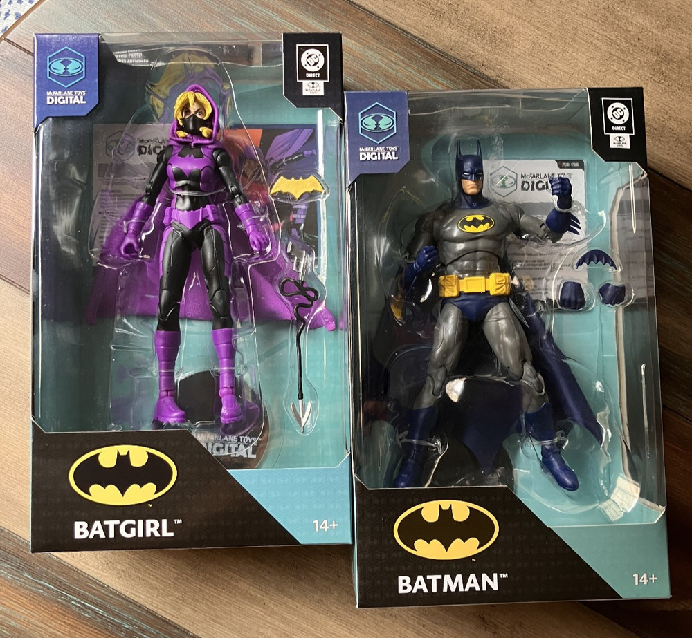 McFarlane DC Multiverse BATGIRL STEPHANIE BROWN & BATMAN NO MANS LAND 7″ Figures