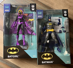 McFarlane DC Multiverse BATGIRL STEPHANIE BROWN & BATMAN NO MANS LAND 7″ Figures