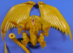 YUGIOH VINTAGE FIGURE LOT OF 5 OBELISK, SLIFER, RA, EXODIA, BUSTER BLADER