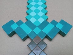 Minecraft 20 Inch Diamond Sword Hard Plastic by Mojang Synergies AB 2020
