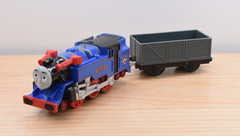 Belle 6120 Fire Truck Trackmaster Motorized and Cargo Car Thomas & Friends