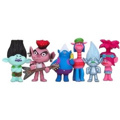 12pcs/Set Trolls Branch Critter Skitter Figures Trolls Children Toy Kids Gifts