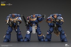 JOYTOY Warhammer 40K 1/18 Ultramarines Lieutenant Titus & Gadriel & Chairon 3PCS