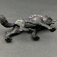 Schleich Eldrador Creatures Shadow Wolf Black/Grey/Purple 42554