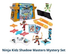 NEW! LIMITED STOCK! Ninja Kidz Shadow Masters Mystery Chest, SHIPS TODAY! HURRY!