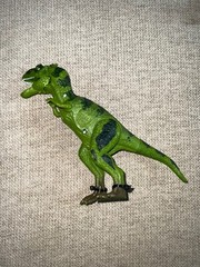 T-Rex Dinosaur Lot Of 3 See Pics Made In Indonesia Plastic
