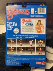 WWE LJN MATTEL SUPERSTARS ULTIMATE WARRIOR 8″ ACTION FIGURE BLUE CARD SHIPS NOW