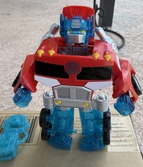 Transformers Playskool Heroes Rescue Bots Energize Optimus Prime Action Figure,