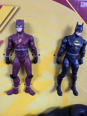 2022 Spin Master DC The Flash + Batman Batmobile Figure PlaySet Young Barry