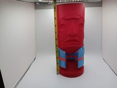Retro Master Control MCP statue / lamp 3D Printed for Tron vintage style display