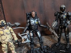 GI Joe ROC Rise Of Cobra Ripcord Duke Delta-6 Accelerator Suit & Heavy Duty Lot