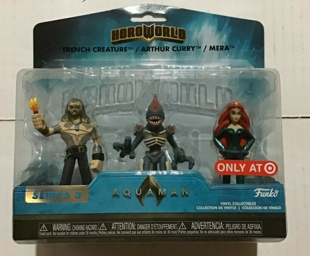Funko Hero World – Aquaman Movie [Series 8] – Target Exclusive – NEW