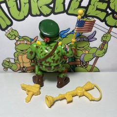 RAPH, The Green Teen Beret Vintage 1991 TMNT Near Complete Figure 1511 E2