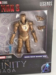 Hasbro Marvel Legends Infinity Saga Series Iron Man 3 Happy Hogan Iron Man Set