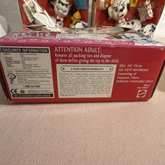 Mattel Disney 101 Dalmatians Dog Figure Set Jewel Lucky Wizzer Dipstick Boxed