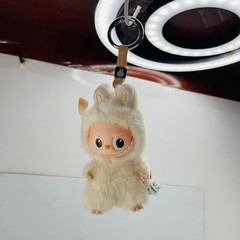 POP MART Labubu The Monsters Pin For Love Series Mini Vinyl Plush Doll Pendant A