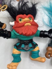 Lot of 7 Battle Trolls Loos Hasbro Assorted Characters EUC CLEAN Vintage 1992