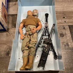 GI Joe Electronic 40MM Grenade Machine Gunner 12″ Action Figure Hasbro 2000