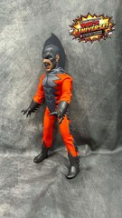 Custom 8″ Mego Scale Namor Sub-mariner Todd Arliss Tiger Shark! Action Figure