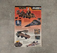 G.I. Joe Toy Advertisement Insert Checklist · Free Shipping