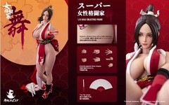 IN STOCK New NINJA CAT N001 1/6 Female Fighter Mai Shiranui 12″ Action Figure