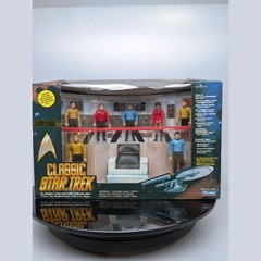 Playmates Star Trek Classic Figure Set TOS:Kirk+Spock+McCoy+Scotty 1993â­