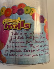 The Original Good Luck Trolls Penguin Outfit JAKKS 2006 Sealed IOB Vintage DAM