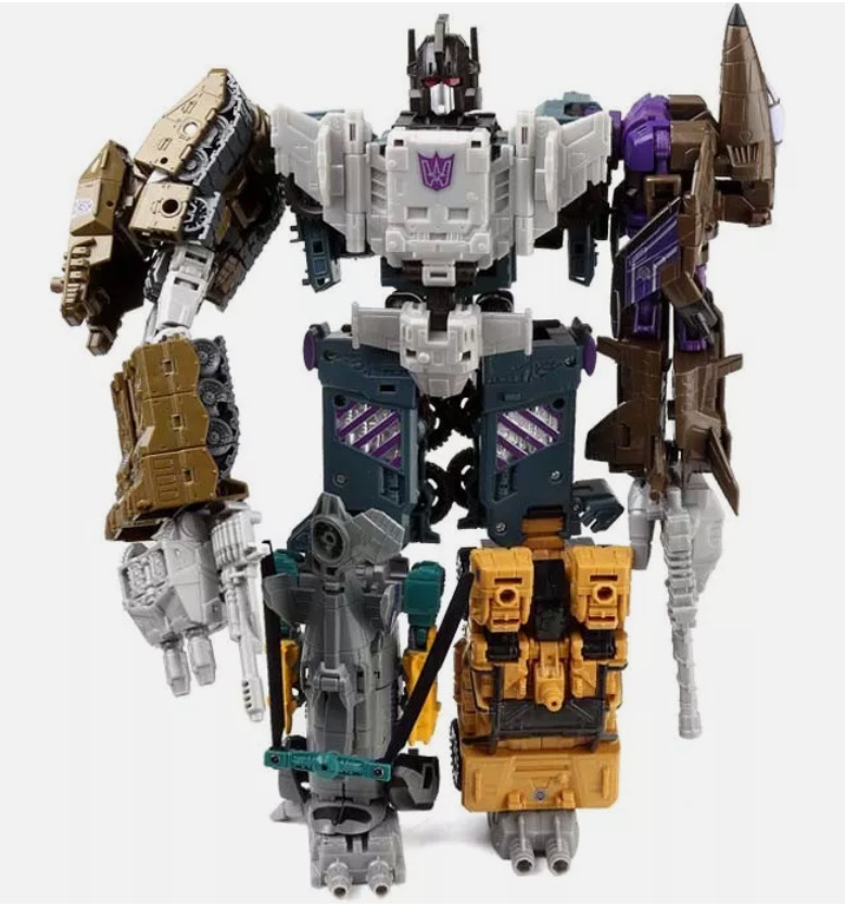 HZX 6 IN 1 Defensor & Bruticus & Superion Devastator Sets IDW Action Figure Toys