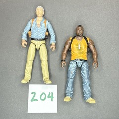2010 Jazwares A-Team Action Figures – Hannibal Smith and BA Baracas