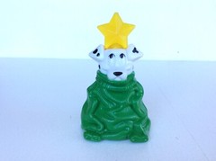 101 Dalmatians Christmas Tree Figure, Vintage McDonald’s 1996