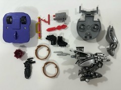 Lot of 14 Vintage ToyBiz Marvel X-Men Action Figure Parts Accessories Weapons