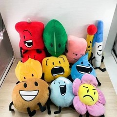 BFDI Battle for Dream Island Plush Figure – Stuffed Toy Gift for Kids & Fans