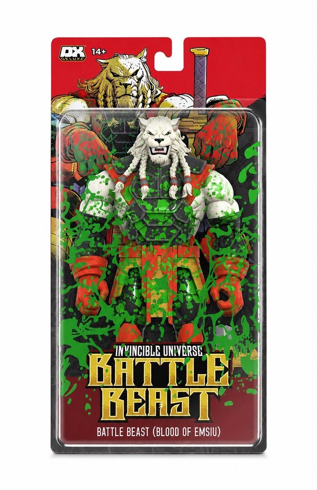 *NEW* Super7 Invincible Battle Beast (Colossus of Emsiu Blood Splatter) Figure