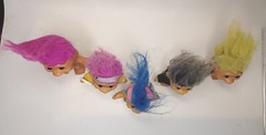 VTG 90′ Ugly Troll’s Russ & TNT Figures Lot of 5