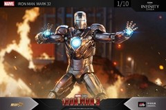 zd toys IRON MAN MARK 32 ROMEO 1/10 action figure iron man 3 MARVEL ship July