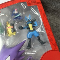 Pokemon Battle Ready Figure Multi-pack 8 Figures, Haunter, Eevee, Lucario, New!
