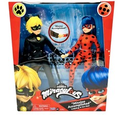 Miraculous Ladybug And Cat Noir Doll 2 Pack Mission Accomplished MLB Toy Sale