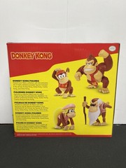 Jakks Pacific Nintendo Kong 4 Figure Set Donkey Dixie Diddy Cranky Brand New 2.5