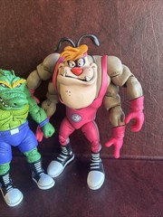 NECA TMNT Teenage Mutant Ninja Turtles Stump Wrestling 2 Loose Figures