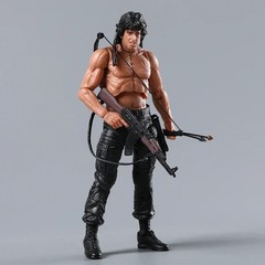 NECA Rambo SDCC 2015 Force Of Freedom Action Figure Doll Handmade Model Toy