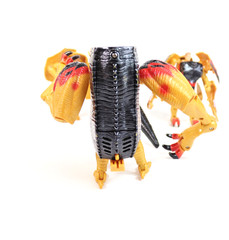 Kenner Transformers Animorphs Tri-Rex Cassie Jake Marco Combiner Sound Look